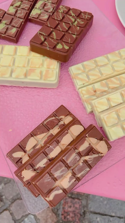 Tablette chocolat noir Vegan Pistache - Grande